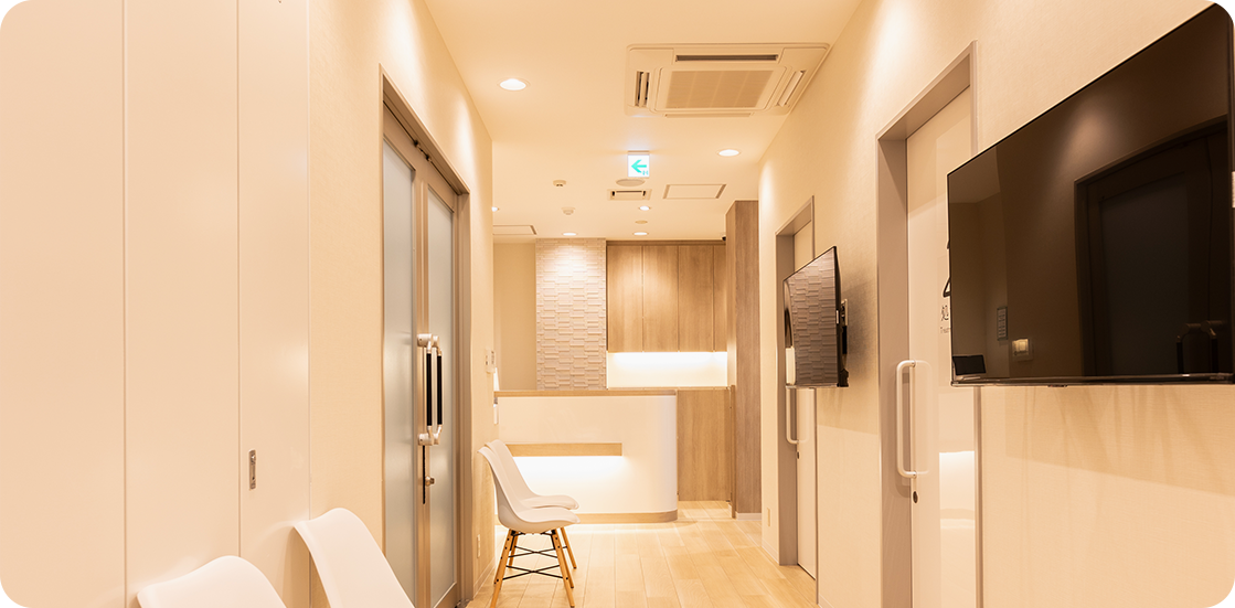 気持ちよく働ける職場環境きれいで効率的な院内設備