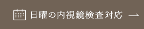 日曜の内視鏡検査対応